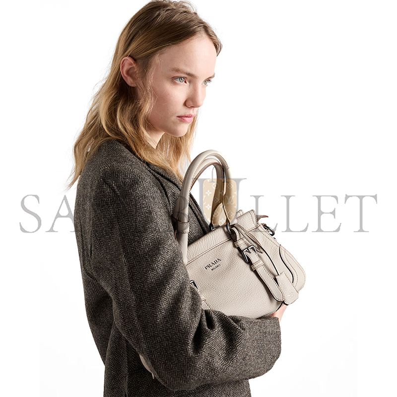 PRADA LARGE LEATHER TOTE BAG 1BG604 (35*22*11cm)